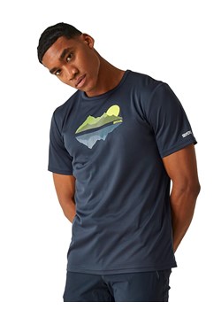 Regatta Koszulka funkcyjna &quot;Fingal VIII&quot; w kolorze granatowym ze sklepu Limango Polska w kategorii T-shirty męskie - zdjęcie 173547764
