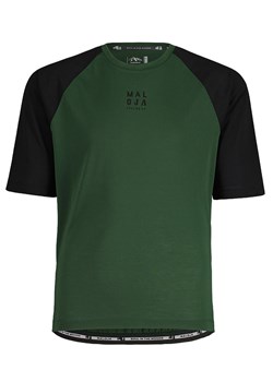 Maloja Koszulka kolarska &quot;ArdezM&quot; w kolorze zielono-czarnym ze sklepu Limango Polska w kategorii T-shirty męskie - zdjęcie 173547823