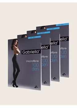 Zestaw 4 sztuk rajstop Microfibre 100 den ze sklepu GABRIELLA w kategorii Rajstopy - zdjęcie 173548961