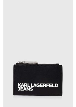 Karl Lagerfeld Jeans etui na klucze kolor czarny 245J3203 ze sklepu ANSWEAR.com w kategorii Etui - zdjęcie 173549731