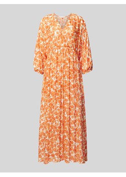 Długa sukienka w stylu kopertowym model ‘Pietra’ ze sklepu Peek&Cloppenburg  w kategorii Sukienki - zdjęcie 173550192