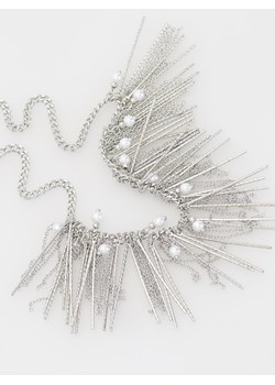 Reserved - Naszyjnik z imitacją pereł - srebrny ze sklepu Reserved w kategorii Naszyjniki - zdjęcie 173552254