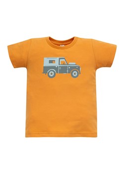 T-shirt pomarańczowy z kolekcji SAFARI ze sklepu 5.10.15 w kategorii T-shirty chłopięce - zdjęcie 173552702