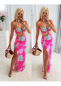 Sukienka Summer Różowa Silvia, rozmiar S ze sklepu Iwette Fashion w kategorii Sukienki - zdjęcie 173552814