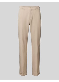 Spodnie materiałowe o kroju regular fit z wpuszczanymi kieszeniami model ‘Commuter’ ze sklepu Peek&Cloppenburg  w kategorii Spodnie męskie - zdjęcie 173552970