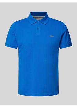 Koszulka polo z wyhaftowanym logo ze sklepu Peek&Cloppenburg  w kategorii T-shirty męskie - zdjęcie 173553104