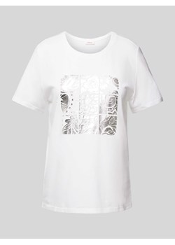 T-shirt z nadrukowanym motywem ze sklepu Peek&Cloppenburg  w kategorii Bluzki damskie - zdjęcie 173553140