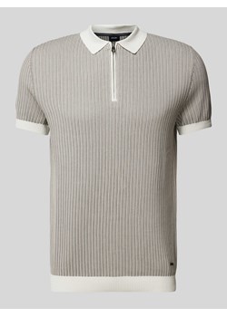 T-shirt z nadrukiem z logo na całej powierzchni model ‘Panos’ ze sklepu Peek&Cloppenburg  w kategorii T-shirty męskie - zdjęcie 173553142