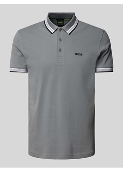 Koszulka polo o kroju regular fit z wyhaftowanym logo model ‘PADDY’ ze sklepu Peek&Cloppenburg  w kategorii T-shirty męskie - zdjęcie 173553174