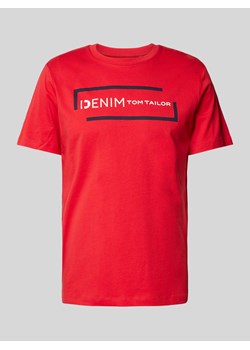 T-shirt z okrągłym dekoltem ze sklepu Peek&Cloppenburg  w kategorii T-shirty męskie - zdjęcie 173553282