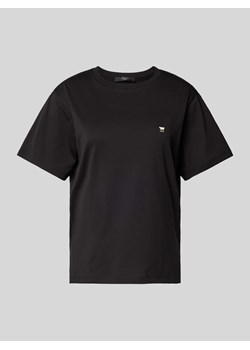 T-shirt z wyhaftowanym logo model ‘VENACO’ ze sklepu Peek&Cloppenburg  w kategorii Bluzki damskie - zdjęcie 173553312