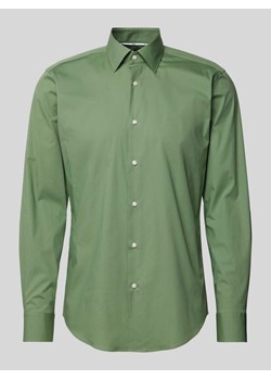 Koszula biznesowa o kroju regular fit z kołnierzykiem typu kent ze sklepu Peek&Cloppenburg  w kategorii Koszule męskie - zdjęcie 173553362