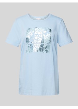 T-shirt z nadrukowanym motywem ze sklepu Peek&Cloppenburg  w kategorii Bluzki damskie - zdjęcie 173553364