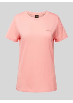 T-shirt z wyhaftowanym logo model ‘Esogo’ ze sklepu Peek&Cloppenburg  w kategorii Bluzki damskie - zdjęcie 173553474