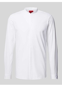 Koszula biznesowa o kroju extra slim fit ze stójką model ‘ENRIQUE’ ze sklepu Peek&Cloppenburg  w kategorii Koszule męskie - zdjęcie 173553524