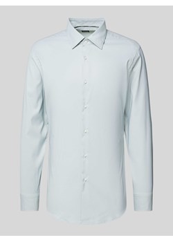 Koszula biznesowa o kroju slim fit z kołnierzykiem typu kent model ‘Hank’ ze sklepu Peek&Cloppenburg  w kategorii Koszule męskie - zdjęcie 173553631
