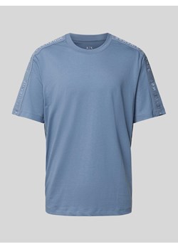 T-shirt z detalami z logo ze sklepu Peek&Cloppenburg  w kategorii T-shirty męskie - zdjęcie 173553642