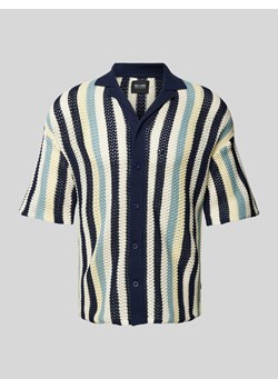 Koszula casualowa o kroju regular fit z kołnierzem z połami model ‘ELIOT’ ze sklepu Peek&Cloppenburg  w kategorii Koszule męskie - zdjęcie 173553650