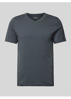 T-shirt z nadrukiem z logo ze sklepu Peek&Cloppenburg  w kategorii T-shirty męskie - zdjęcie 173553683