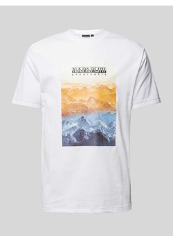 T-shirt z nadrukiem z motywem z logo ze sklepu Peek&Cloppenburg  w kategorii T-shirty męskie - zdjęcie 173553731