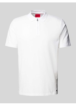 Koszulka polo o kroju regular fit z detalem z logo model ‘Dekok’ ze sklepu Peek&Cloppenburg  w kategorii T-shirty męskie - zdjęcie 173553820