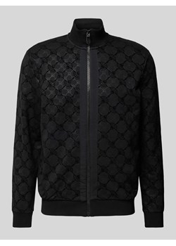 Bluza rozpinana ze stójką model ‘Thierry’ ze sklepu Peek&Cloppenburg  w kategorii Bluzy męskie - zdjęcie 173553940