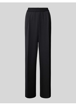 Spodnie materiałowe z elastycznym pasem model ‘GAROS’ ze sklepu Peek&Cloppenburg  w kategorii Spodnie damskie - zdjęcie 173554011