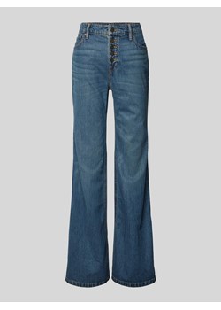 Jeansy z poszerzaną nogawką i 5 kieszeniami ze sklepu Peek&Cloppenburg  w kategorii Jeansy damskie - zdjęcie 173554042