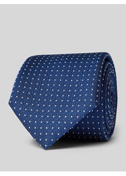 Krawat ze wzorem na całej powierzchni ze sklepu Peek&Cloppenburg  w kategorii Krawaty - zdjęcie 173554174