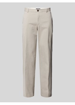 Spodnie o kroju slim fit w kant model ‘Hank’ ze sklepu Peek&Cloppenburg  w kategorii Spodnie męskie - zdjęcie 173554271