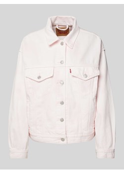 Kurtka jeansowa z kieszeniami na piersi ze sklepu Peek&Cloppenburg  w kategorii Kurtki damskie - zdjęcie 173554463