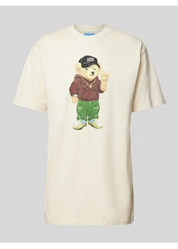 T-shirt z okrągłym dekoltem model ‘PEACE’ ze sklepu Peek&Cloppenburg  w kategorii T-shirty męskie - zdjęcie 173554502