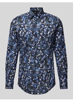 Koszula biznesowa o kroju slim fit z kołnierzykiem typu kent model ‘Hank’ ze sklepu Peek&Cloppenburg  w kategorii Koszule męskie - zdjęcie 173554570