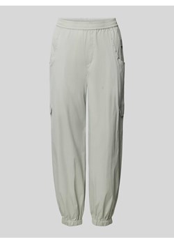 Spodnie cargo o luźnym kroju z elastycznym pasem model ‘Elva’ ze sklepu Peek&Cloppenburg  w kategorii Spodnie damskie - zdjęcie 173554571