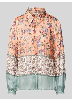 Bluzka koszulowa z kołnierzykiem model ‘DANIELLE’ ze sklepu Peek&Cloppenburg  w kategorii Koszule damskie - zdjęcie 173554604