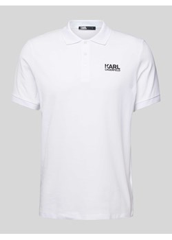 Koszulka polo z nadrukiem z logo ze sklepu Peek&Cloppenburg  w kategorii T-shirty męskie - zdjęcie 173554612