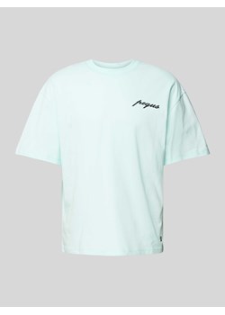 T-shirt o kroju oversized z nadrukiem z logo ze sklepu Peek&Cloppenburg  w kategorii T-shirty męskie - zdjęcie 173554622