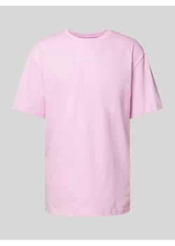 T-shirt z nadrukiem z logo ze sklepu Peek&Cloppenburg  w kategorii T-shirty męskie - zdjęcie 173554701