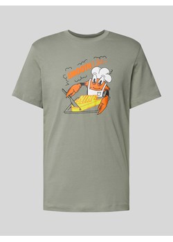T-shirt z nadrukiem z logo ze sklepu Peek&Cloppenburg  w kategorii T-shirty męskie - zdjęcie 173554710