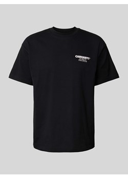 T-shirt z nadrukiem z logo model ‘DUCKS’ ze sklepu Peek&Cloppenburg  w kategorii T-shirty męskie - zdjęcie 173554734