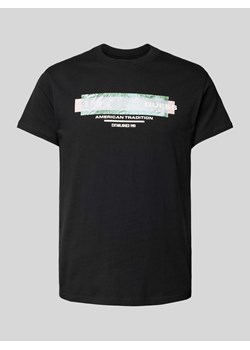T-shirt z nadrukiem z logo ze sklepu Peek&Cloppenburg  w kategorii T-shirty męskie - zdjęcie 173554802