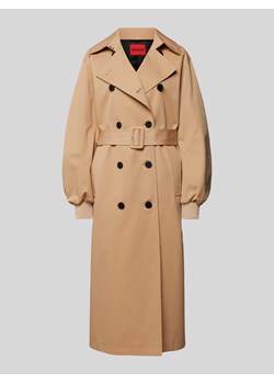 Płaszcz z bufiastymi rękawami model ‘Malasa’ ze sklepu Peek&Cloppenburg  w kategorii Płaszcze damskie - zdjęcie 173554831
