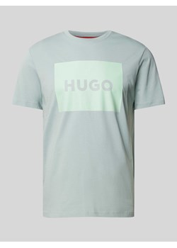 T-shirt z nadrukiem z logo model ‘DULIVE’ ze sklepu Peek&Cloppenburg  w kategorii T-shirty męskie - zdjęcie 173554874