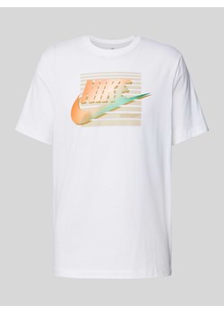 T-shirt z nadrukiem z logo ze sklepu Peek&Cloppenburg  w kategorii T-shirty męskie - zdjęcie 173554990