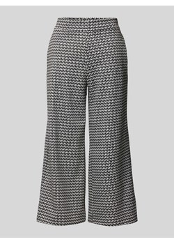 Kuloty z szeroką nogawką i elastycznym pasem ze sklepu Peek&Cloppenburg  w kategorii Spodnie damskie - zdjęcie 173554991