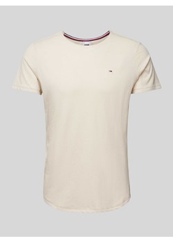 T-shirt o kroju slim fit z okrągłym dekoltem ze sklepu Peek&Cloppenburg  w kategorii T-shirty męskie - zdjęcie 173555141
