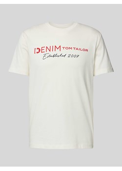 T-shirt z okrągłym dekoltem ze sklepu Peek&Cloppenburg  w kategorii T-shirty męskie - zdjęcie 173555160
