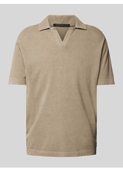 Koszulka polo z dekoltem w serek model ‘BENEDICKT’ ze sklepu Peek&Cloppenburg  w kategorii T-shirty męskie - zdjęcie 173555172