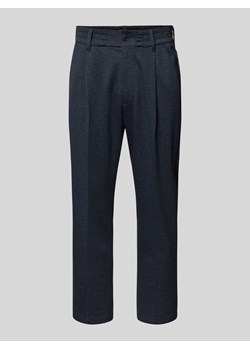 Spodnie w jednolitym kolorze model ‘CHASY’ ze sklepu Peek&Cloppenburg  w kategorii Spodnie męskie - zdjęcie 173555213