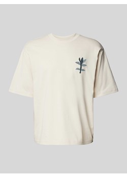 T-shirt o kroju oversized z wyhaftowanym motywem ze sklepu Peek&Cloppenburg  w kategorii T-shirty męskie - zdjęcie 173555233